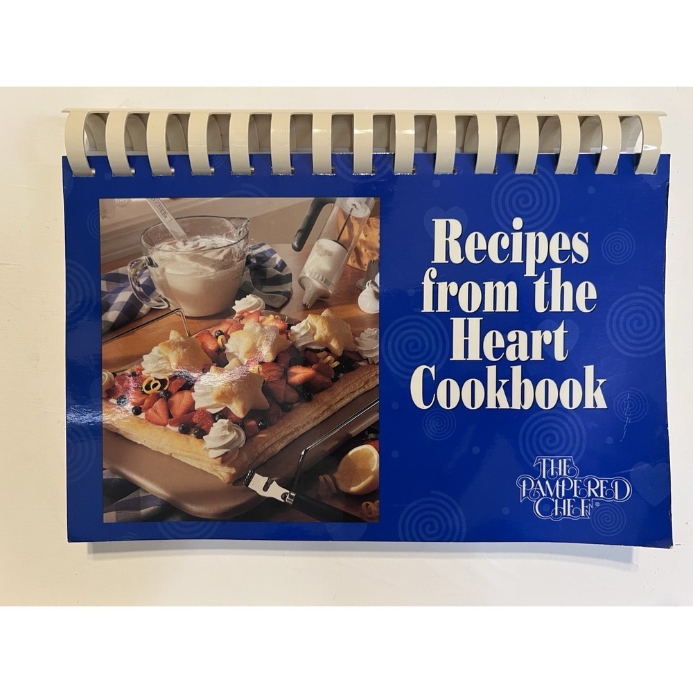 The Pampered Chef Recipes From The Heart Cookbook‎ Recipe Book 1997
